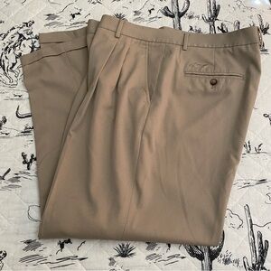 Greg Norman Men's Tan Pants